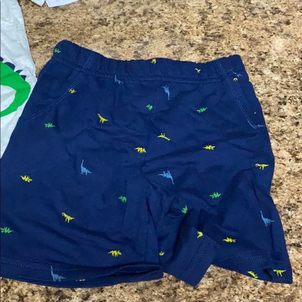 happy Dinosaur graphic printed shorts set Carter’s New 🦖